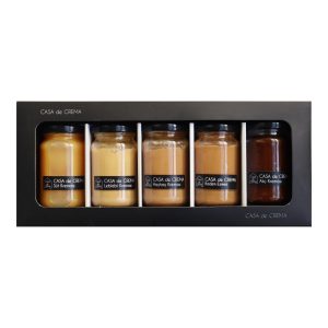 Kahvaltı Kutusu / Süt Kreması - Leblebi Kreması - Haşhaş & Badem Ezmesi - Alıç Kreması / 120 gr x 5